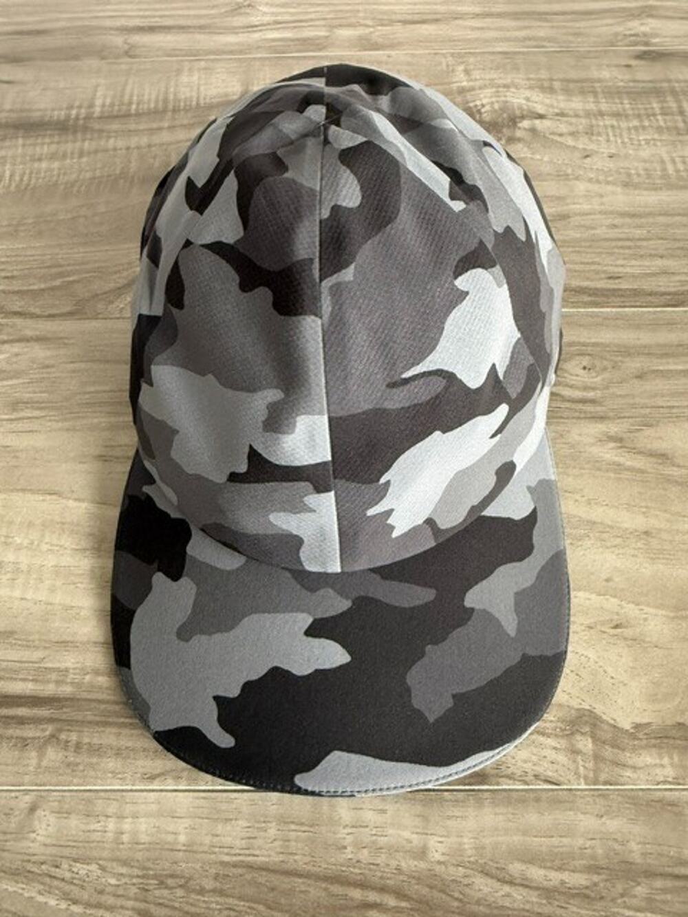 Lululemon Fast and Free Run All-over Gray Camouflage Pattern Hat